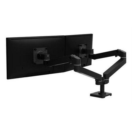 Ergotron LX Pro Series 45-686-292 Supporti a parete per TV 68,6 cm (27") Scrivania Nero
