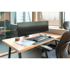 Ergotron LX Pro Series 45-686-292 Supporti a parete per TV 68,6 cm (27") Scrivania Nero