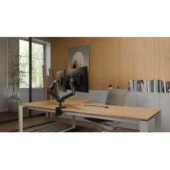 Ergotron LX Pro Series 45-686-292 Supporti a parete per TV 68,6 cm (27") Scrivania Nero