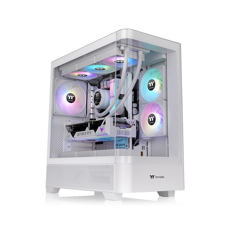 Thermaltake View 290 TG ARGB Midi Tower Bianco