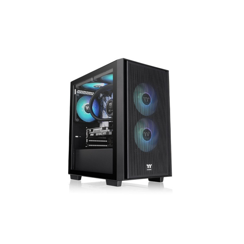 Thermaltake Versa H16 TG ARGB Micro Tower Nero Thermaltake Versa H16 TG ARGB Micro Tower Nero