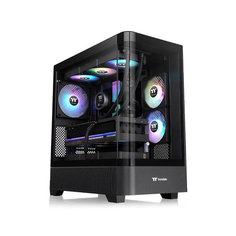 Thermaltake View 290 TG ARGB Midi Tower Nero Thermaltake View 290 TG ARGB Midi Tower Nero