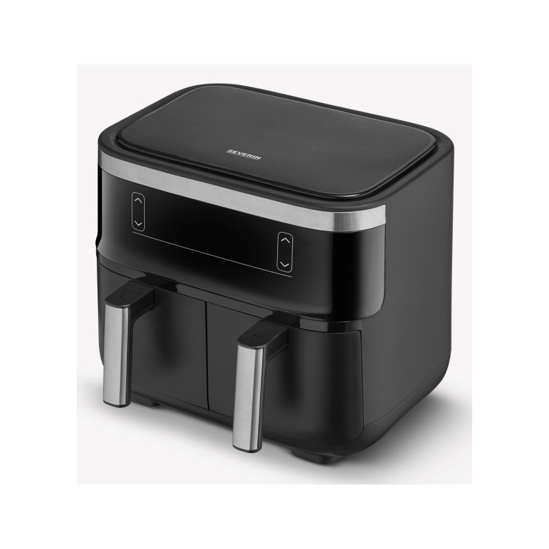 Severin FR 2463 Doppia 8 L Indipendente 2600 W Friggitrice ad aria calda Nero