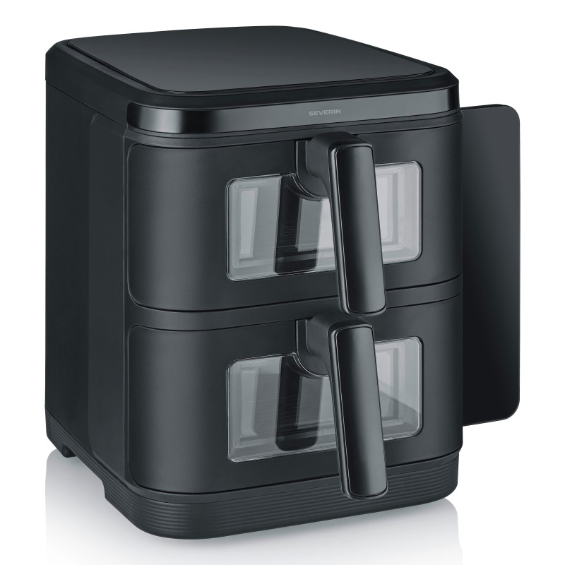 Severin FR 2468 Doppia 11 L Indipendente 2800 W Friggitrice ad aria calda Nero