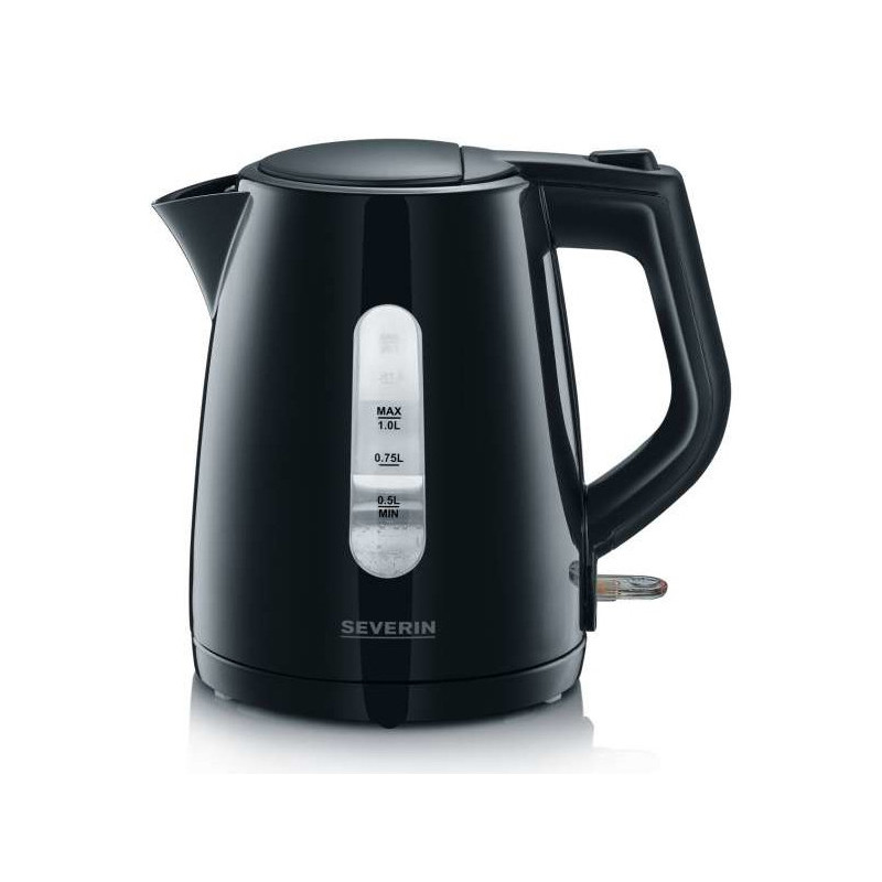 Severin WK 3410 bollitore elettrico 1 L 2200 W Nero