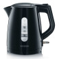 Severin WK 3410 bollitore elettrico 1 L 2200 W Nero