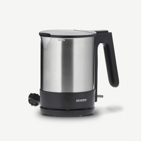 Severin WK 3409 bollitore elettrico 1,7 L 2200 W Nero, Acciaio inox