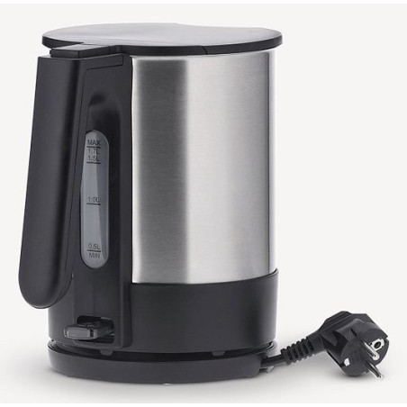 Severin WK 3409 bollitore elettrico 1,7 L 2200 W Nero, Acciaio inox