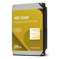 Western Digital Gold WD261KRYZ disco rigido interno 26 TB 7200 Giri min 512 MB 3.5" Serial ATA III