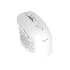 Nilox RATON DUAL WIRELESS 1600 DPI BLANCO mouse Ufficio Bluetooth + USB Type-A Ottico