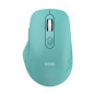 Nilox RATON DUAL WIRELESS 1600 DPI VERDE mouse Ufficio Bluetooth + USB Type-A Ottico