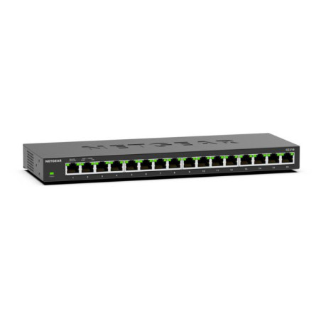 NETGEAR GS316 Non gestito L2 Gigabit Ethernet (10 100 1000) Nero