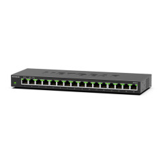 NETGEAR GS316 Non gestito L2 Gigabit Ethernet (10 100 1000) Nero