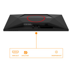 AOC G4 27G4ZRE Monitor PC 68,6 cm (27") 1920 x 1080 Pixel Full HD LED Nero, Rosso