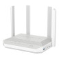 Keenetic Hero 4G+ (KN-2312) router wireless Gigabit Ethernet Dual-band (2.4 GHz/5 GHz) Grigio, Bianco