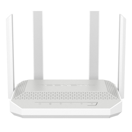Keenetic Hero 4G+ (KN-2312) router wireless Gigabit Ethernet Dual-band (2.4 GHz/5 GHz) Grigio, Bianco
