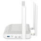 Keenetic Hero 4G+ (KN-2312) router wireless Gigabit Ethernet Dual-band (2.4 GHz/5 GHz) Grigio, Bianco