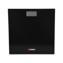 GIMA 27248 bilance pesapersone Quadrato Nero Bilancia pesapersone elettronica