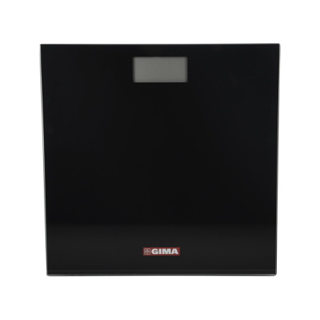 GIMA 27248 bilance pesapersone Quadrato Nero Bilancia pesapersone elettronica