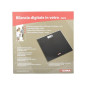GIMA 27248 bilance pesapersone Quadrato Nero Bilancia pesapersone elettronica