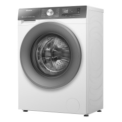 Hisense WD3S9043BW7 lavasciuga Libera installazione Caricamento frontale Bianco
