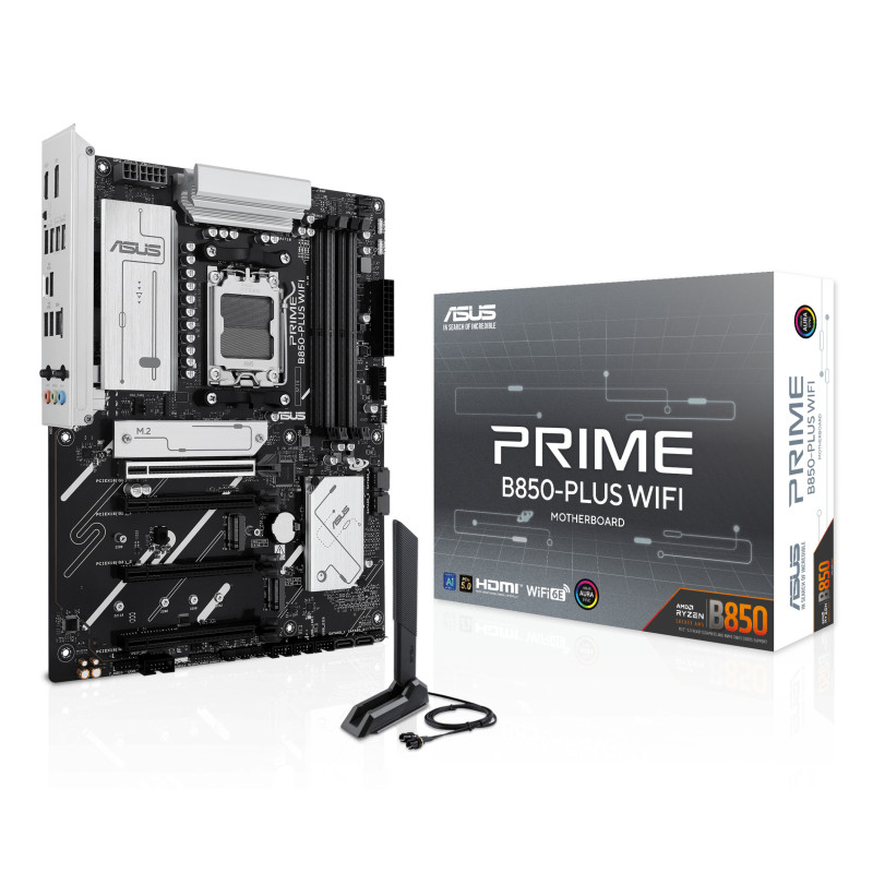 ASUS PRIME B850-PLUS WIFI AMD B850 Socket AM5 ATX