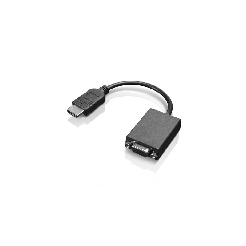 Lenovo HDMI / VGA 0,2 m Nero