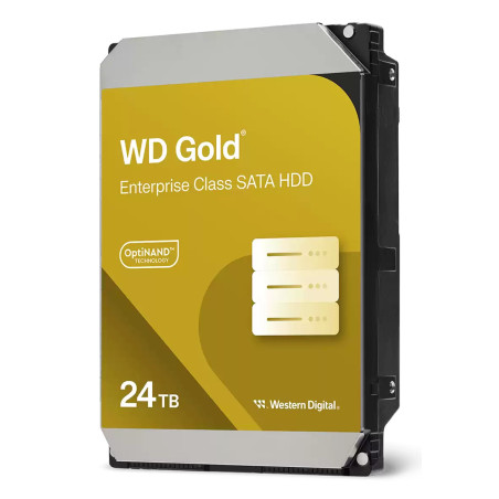 Western Digital Gold WD242KRYZ disco rigido interno 24 TB 7200 Giri min 512 MB 3.5" Serial ATA III