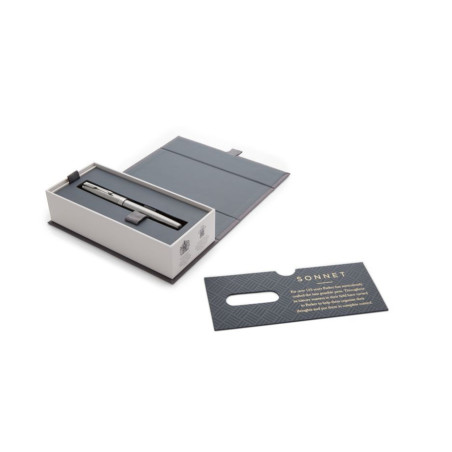 Parker Sonnet penna stilografica Sistema di riempimento della cartuccia Acciaio inox 1 pz