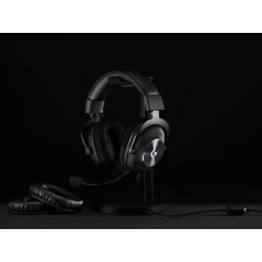 Logitech G PRO X cuffia gaming cablata con microfono 7.1 Surround + Stand