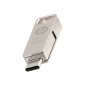 HP HPFD206C-256 unità flash USB 256 GB USB Type-A / USB Type-C 3.2 Gen 2 (3.1 Gen 2) Argento