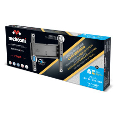 Meliconi 480956 Supporto TV a parete 114,3 cm (45") Nero