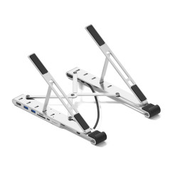 Cygnett CY5405CYHUB supporto per laptop Supporto per computer portatile Grigio