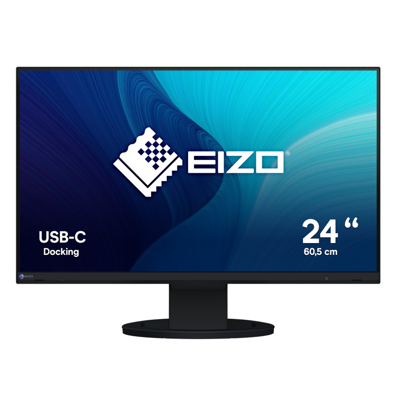 EIZO FlexScan EV2480-BK Monitor PC 60,5 cm (23.8") 1920 x 1080 Pixel Full HD LCD Nero