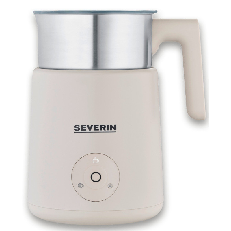 Severin SM3589 montalatte e scaldalatte Beige, Acciaio inox