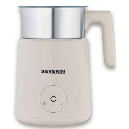 Severin SM3589 montalatte e scaldalatte Beige, Acciaio inox