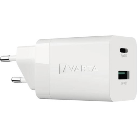 Varta 57955 101 111 Caricabatterie per dispositivi mobili Universale Bianco AC Ricarica rapida Interno