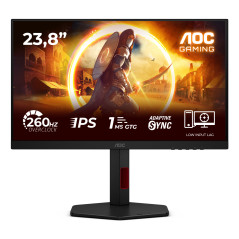 AOC G4 24G4ZR Monitor PC 60,5 cm (23.8") 1920 x 1080 Pixel Full HD LED Nero, Rosso