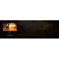 AOC G4 24G4ZR Monitor PC 60,5 cm (23.8") 1920 x 1080 Pixel Full HD LED Nero, Rosso