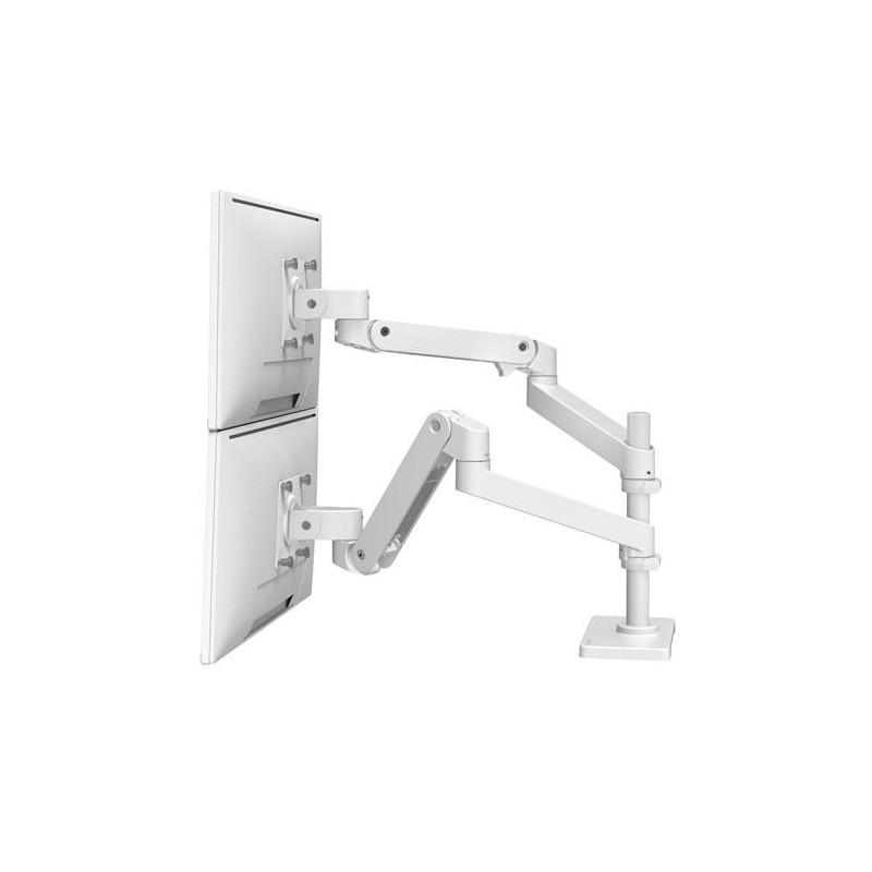 Ergotron LX Pro Series 45-690-290 Supporti a parete per TV 68,6 cm (27") Scrivania Bianco