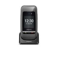 Emporia ONE 6,1 cm (2.4") 103 g Nero, Grigio