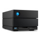 LaCie 2BIG DOCK array di dischi 16 TB Desktop Nero