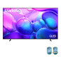 Samsung QLED 75" QE75Q6FAAUXZT 4K, Processore Q4 Lite, 4K Upscaling, Color Booster, OTS Lite, Metal Stream Design, Smart TV,