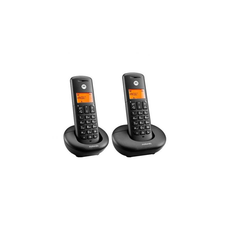 Motorola E202 Duo Telefono DECT Nero