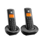 Motorola E202 Duo Telefono DECT Nero