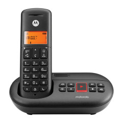 Motorola E211 Telefono DECT Identificatore di chiamata Nero