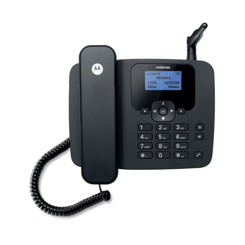Motorola FW410 Telefono analogico Identificatore di chiamata Nero
