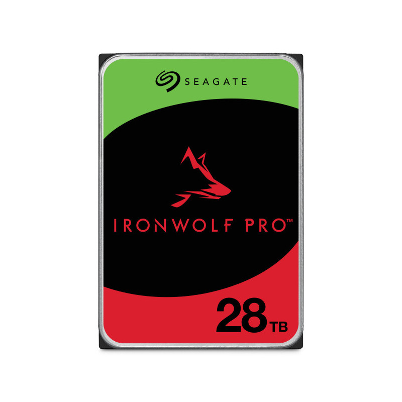 Seagate IronWolf Pro ST28000NT000 disco rigido interno 28 TB 7200 Giri/min 512 MB 3.5" Serial ATA III