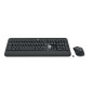 Logitech 920-008684 tastiera Mouse incluso Universale RF Wireless QWERTY Inglese UK Nero, Bianco