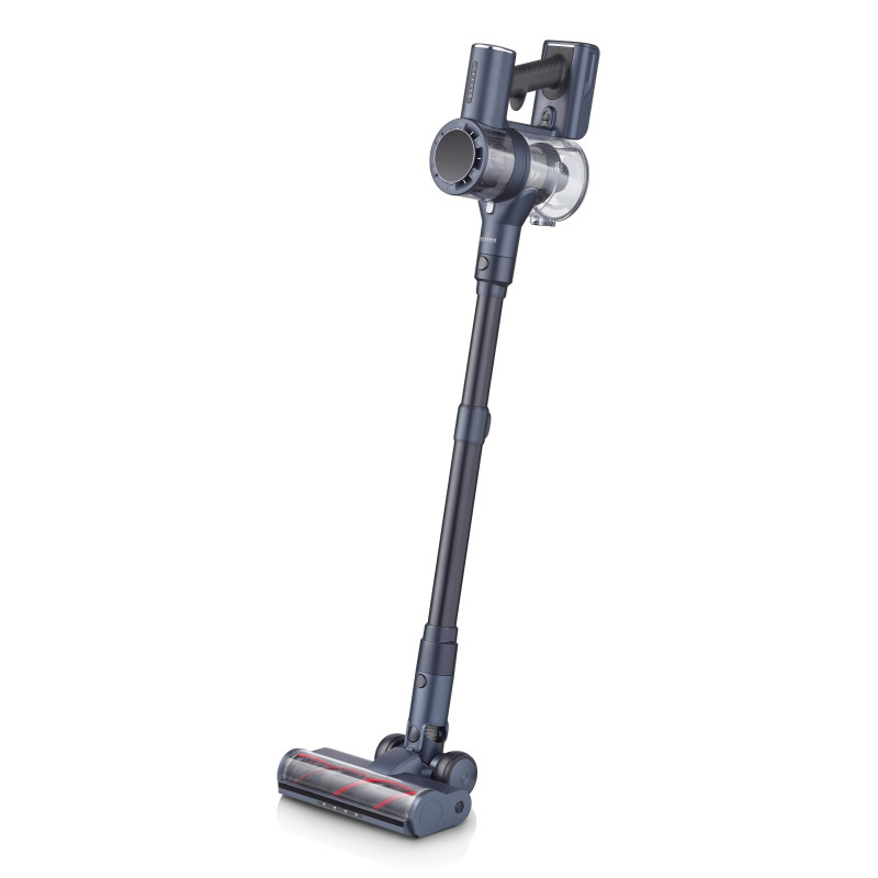 Severin HV 7175 scopa elettrica Aspirapolvere elettrica Batteria Secco Senza sacchetto 0,5 L 200 W Blu, Metallico 2,2 Ah